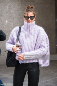Taylor Hill fuzzy knit sweater
